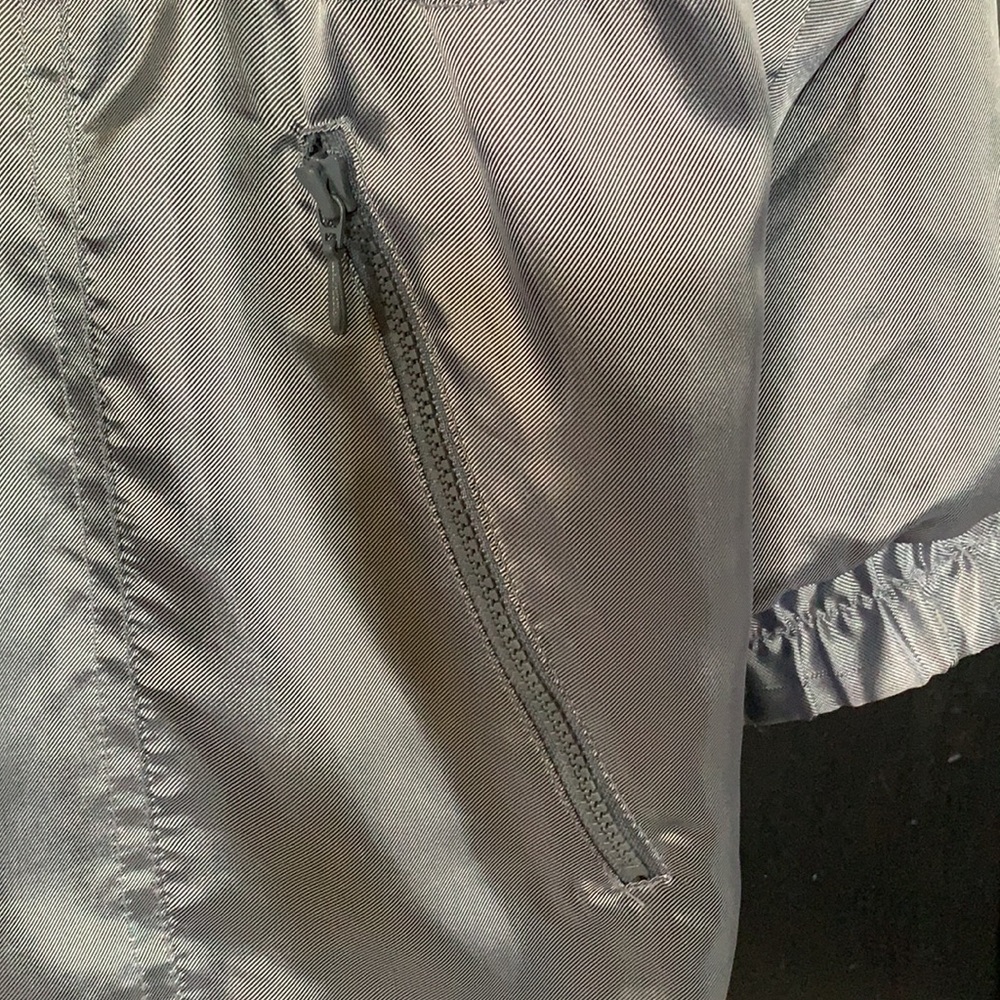 Vintage silver Fila hooded jacket windbreaker 14 - Picture 5 of 11